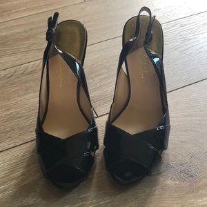 COPY - Cole Haan black patent leather 3 inch heels